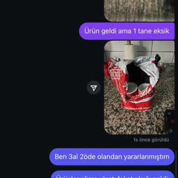 Eksik Ürün Ve İlgisiz Müşteri Hizmetleri