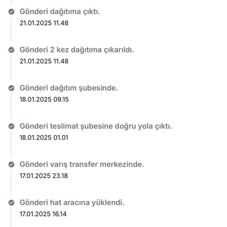 Sürat Kargo Alibeyköy Şubesi'nde Sorumsuzluk