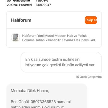 Halı Siparişim Hâlâ Gelmedi: Hepsiburada'dan Hayal Kırıklığı
