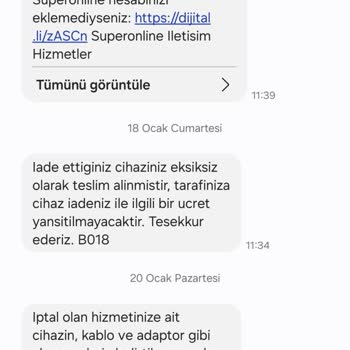 Hatalı Cihaz İade Cezası Ve Yanıtsız İletişim Sorunu