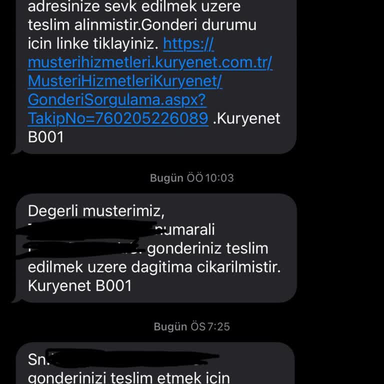 Kuryenet'in Adres Bulamama Sorunsalı