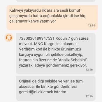 Kahve Makinesi Mağduriyeti Ve Trendyol'un İlgisizliği
