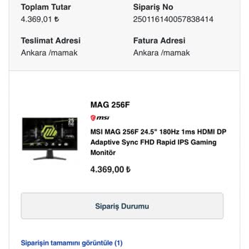 Kargoda Gecikme Ve İletişim Sorunu