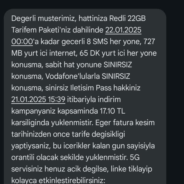 Yanıltıcı Tarifeye Zorla Geçiş