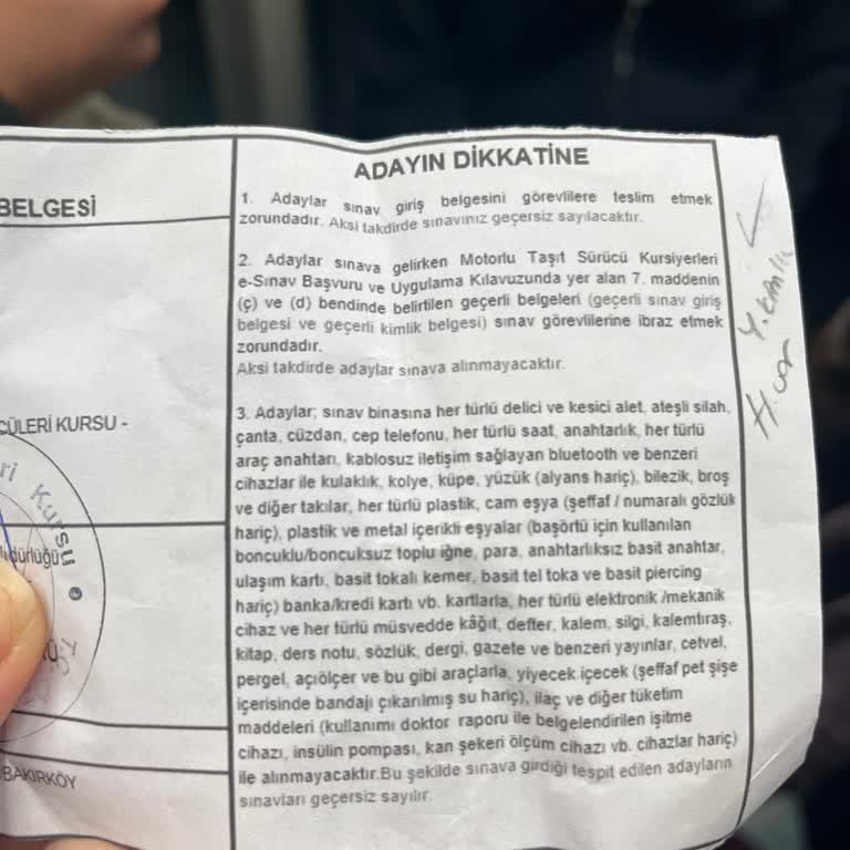Sınav Görevlisinin Keyfi Uygulaması Mağduriyet Yarattı