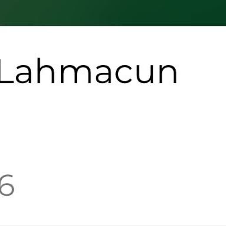 Etimesgut Şubesi'nden Aldığımız Lahmacunlar Hayal Kırıklığı Yarattı