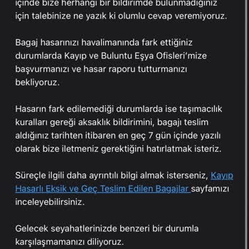 Zorunlu İniş Ve Valiz Hasarıyla Gelen Mağduriyet