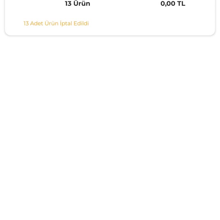 Onaylanan Siparişler Neden İptal Ediliyor?