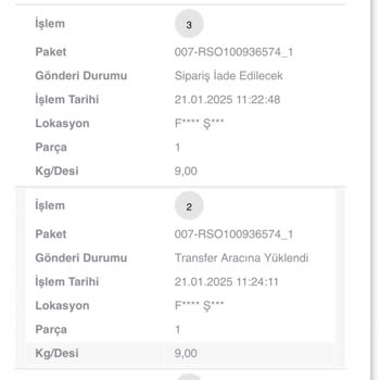 Kargoda Gecikme Ve Para İadesi Sorunu