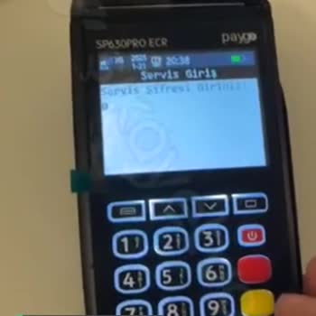 Paygo Servis Şifre Uyarısı!
