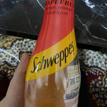 Schweppes Pink Grapefruit İçeceğinde Şüpheli Maddeler