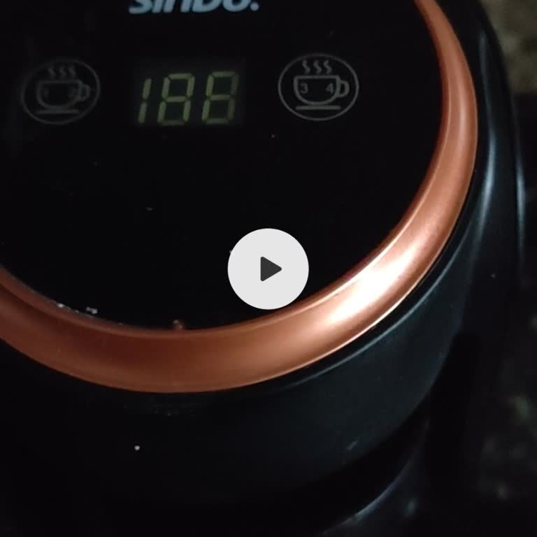 Sinbo Kahve Makinesi İle Bitmeyen Sorunlar