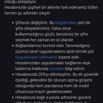 Çalınan Hesap Ve Yanıtsız Destek Talepleri