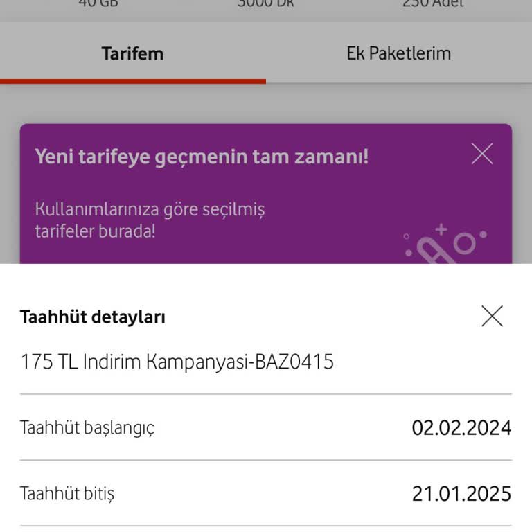 Vodafone Faturasız Hatta Geçiş Sorunu