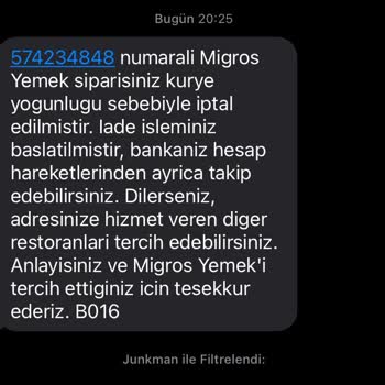 Sipariş İptali Ve Müşteri Hizmetleri Deneyimi