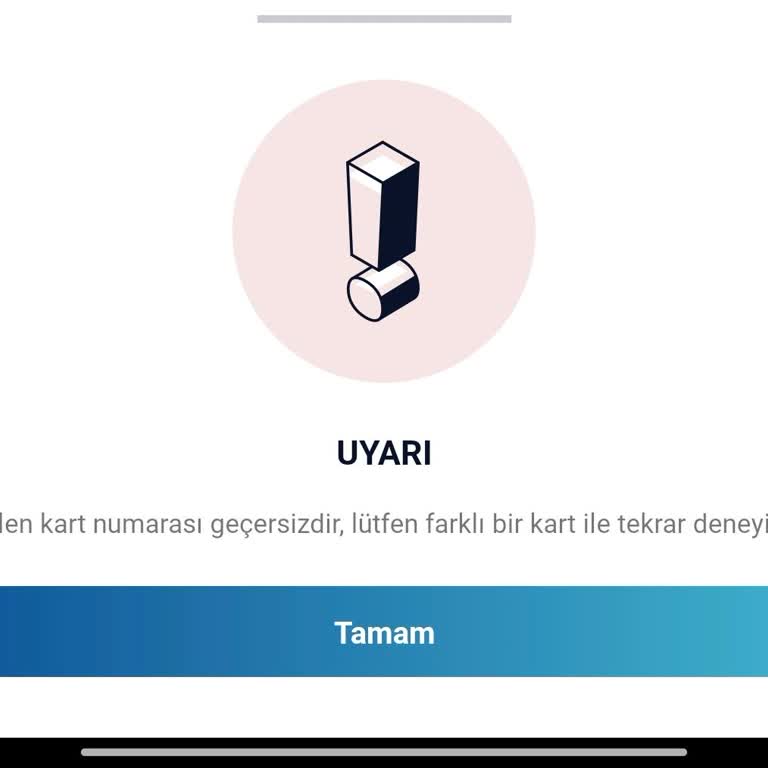 Paycell Kart Eklenemiyor: Geçersiz Kart Uyarısı