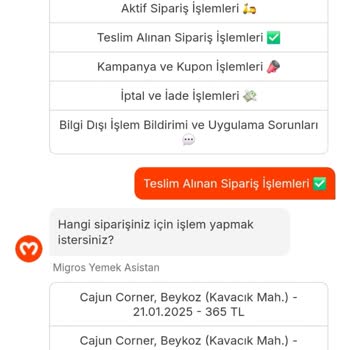 Eksik Ürün Ve Haksız İade: Migros Yemek Mağduriyeti
