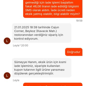 Eksik Ürün Ve Haksız İade: Migros Yemek Mağduriyeti