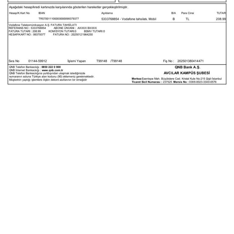 Vodafone'dan Çıkışta Fatura Şoku Ve Çözümsüzlük