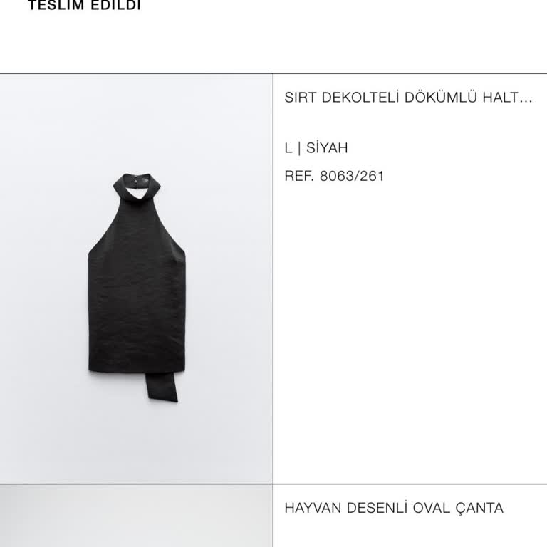 Zara Online İade Sürecinde Müşteri Hizmetleri Sorunu