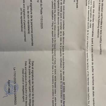 Fransa Vize Reddi Ve Belirsiz İtiraz Süreci