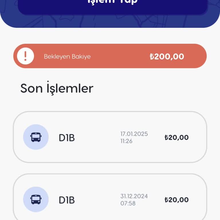 BURULAŞ Bursakart Uygulamasında Bekleyen Bakiye Sorunu!