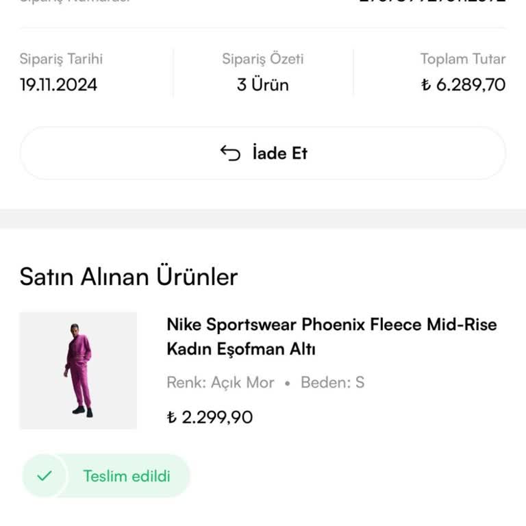 Barçın Spor Timberland Eşofman Altı Dikiş Sorunu Ve Müşteri Hizmetleri Hayal Kırıklığı