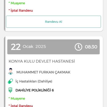 Sürekli İptal Edilen Randevular Ve Değiştirilen Doktorlar
