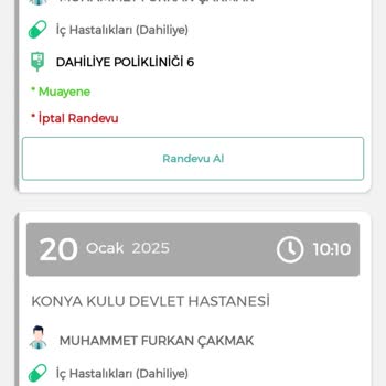 Sürekli İptal Edilen Randevular Ve Değiştirilen Doktorlar
