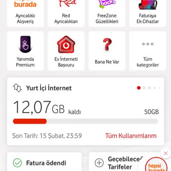 İnternet Paketinde Anlamsız Tüketim Sorunu