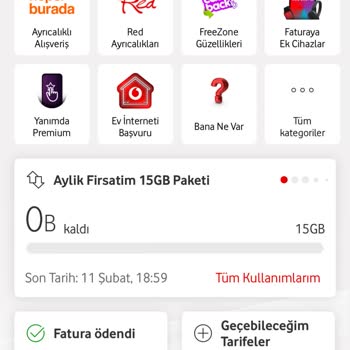 İnternet Paketinde Anlamsız Tüketim Sorunu