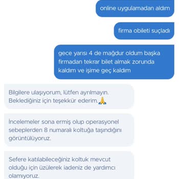 Gece Yarısı Otobüs Bileti Mağduriyeti