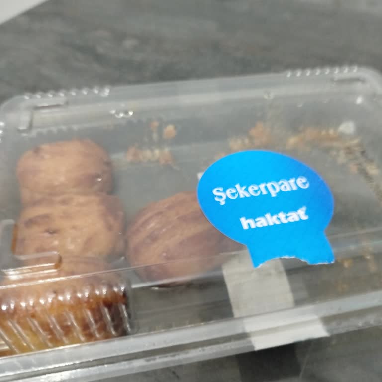Hakmar Market'ten Aldığım Şekerparede Hijyen Sorunu