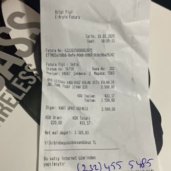 Fiyat Farkı Mağduriyeti: Kulaklık Alışverişinde Sorun