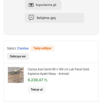 Beklenen Ürün İptali Ve Mağduriyet