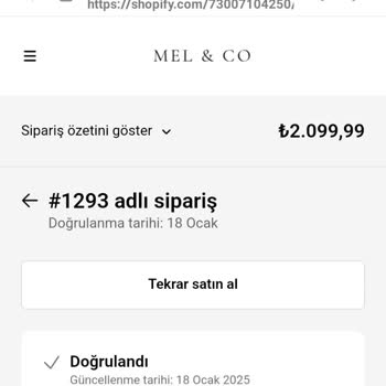 Mel&Co Alışverişinde Hayal Kırıklığı Ve İletişim Sorunları