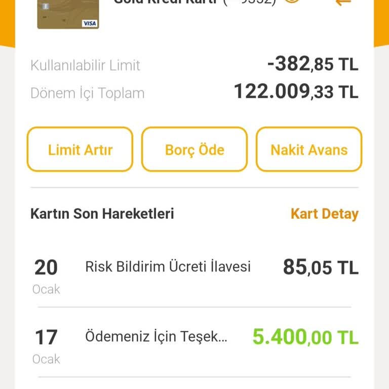VakıfBank Kredi Kartı Üzerinden Beklenmedik Kesinti