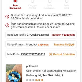 Trendyol Yanlış Ürün Gönderimi Ve Tüketici Hakları Mücadelesi!