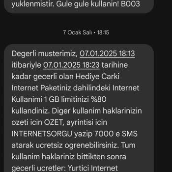 Vodafone Çark Kampanyasında Tekrarlanan Sorun