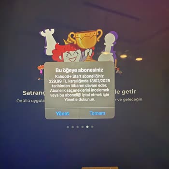 Kahoot! Uygulaması Karakter Satın Alma Sorunu Ve İade Talebi