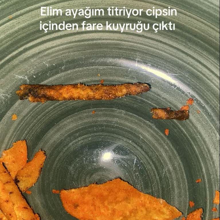 Cips Paketinden Çıkan Şok Edici Durum
