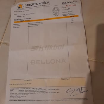 Bellona'dan Gelen Hasarlı Ürünler Ve Etik Dışı Davranış