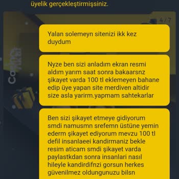 Deneme Bonusu Vaadiyle Yanıltan Casino Sitesi