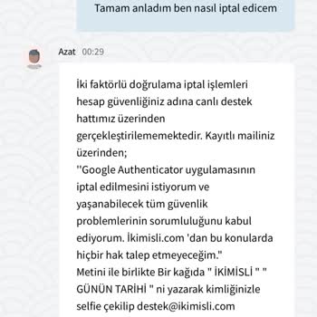 Hesap Engeli Ve Yanıltıcı Destek