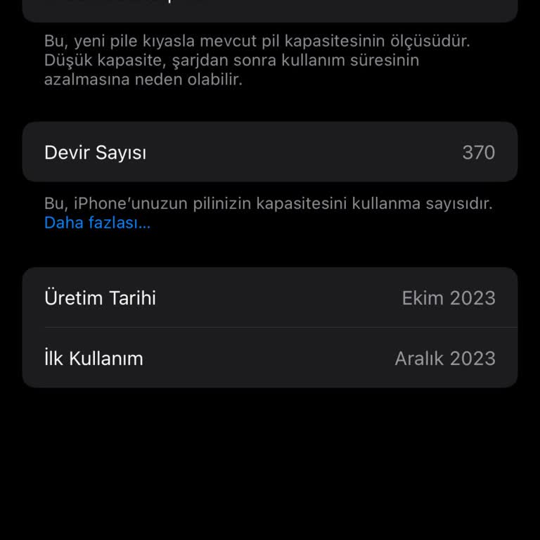 İphone 15 Pil Sağlığı Sorunu