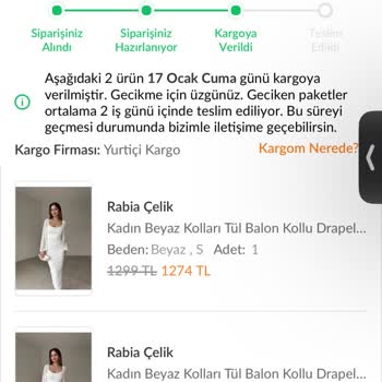 Kayıp Kargo Ve İletişim Sorunu