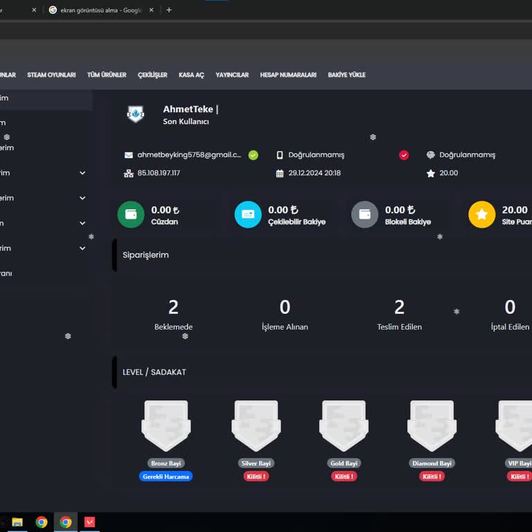 Teslim Edilmeyen Ürün Ve Geri Ödeme Beklentisi