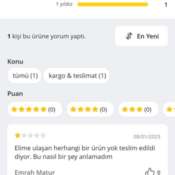 N11 Üzerinden Sipariş Verilen Ürün Teslim Edilmedi Ve İade Sorunu Yaşandı