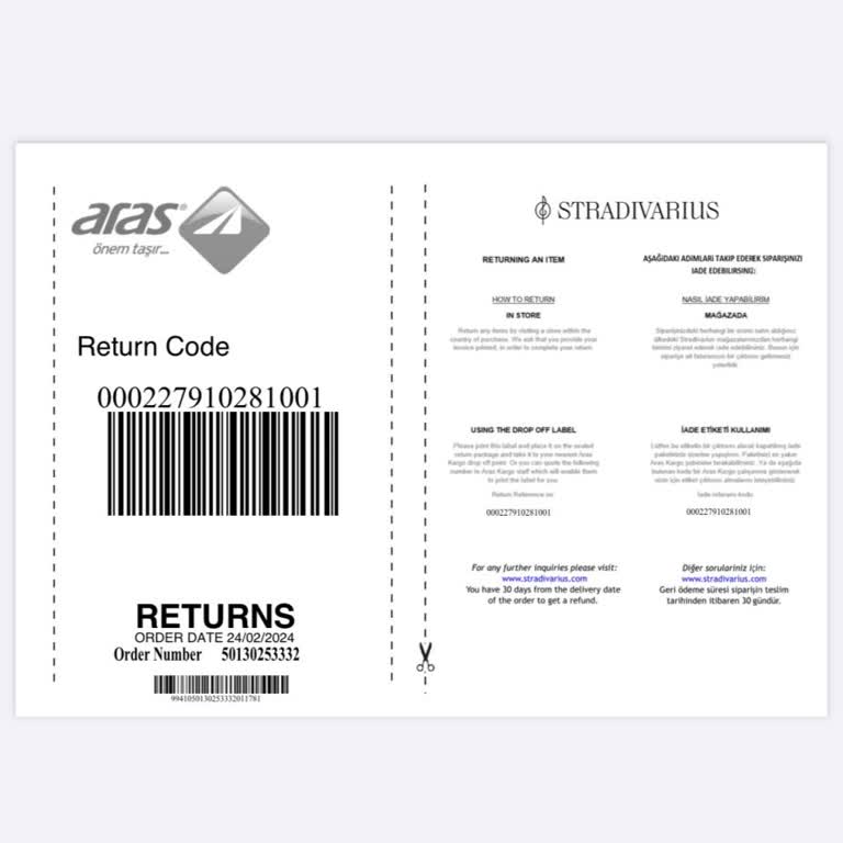 Stradivarius'tan Aldığım Pantolonda Renk Atması Ve İletişim Sorunları