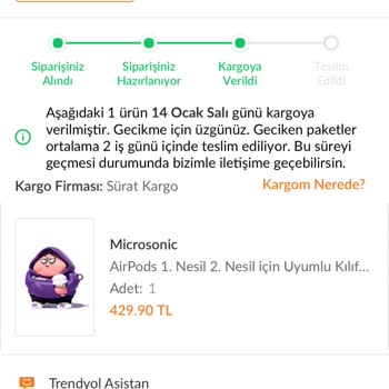 Sürat Kargo'nun Sürekli Teslimat Sorunları